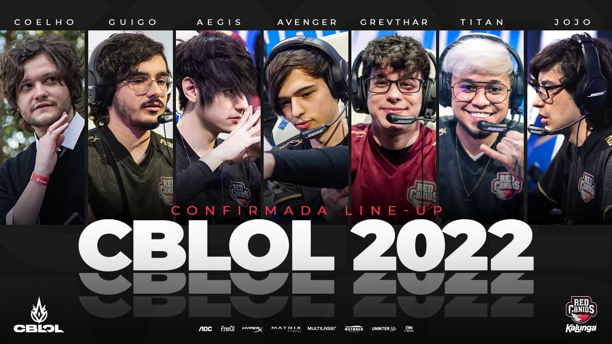 CBLoL 2021: veja as escalações dos times para o segundo split