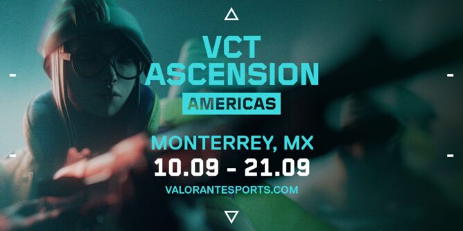 O VCT Ascension Americas 2024 terá início no dia 10 de setembro